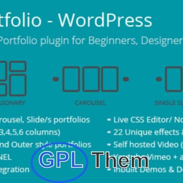 Ultra Portfolio – Flexible & Responsive Portfolio Plugin for WordPress Ultra Portfolio is a powerful WordPress plugin that makes it easy to build beautiful and fully responsive portfolios in minutes—no coding required. Choose from a wide range of layouts including grid, masonry, carousel, full-width, classic blog, and more. With seamless WooCommerce integration, you can even showcase products alongside your portfolio.