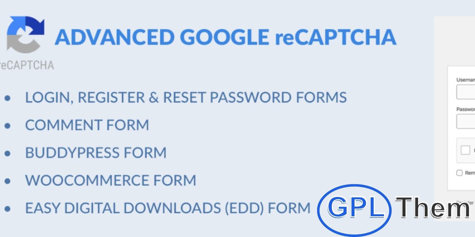 Awebooking – reCaptcha Awebooking – Google reCAPTCHA Protection for Checkout Forms Awebooking reCAPTCHA adds an extra layer of security to your WordPress booking checkout form by integrating Google reCAPTCHA. Designed to prevent spam and protect against automated bots, this addon ensures only real users complete the booking process.