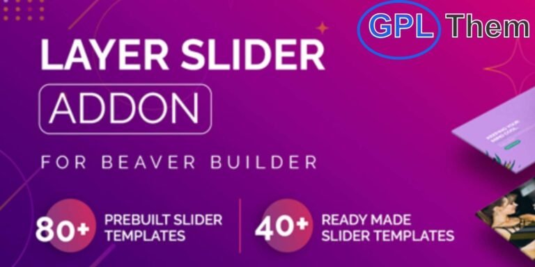 LayerSlider – Advanced Animation & Slider Plugin for WordPress LayerSlider by Kreatura is a premium WordPress plugin that empowers you to create stunning animated slideshows, interactive image galleries, and beautifully animated landing pages—all without writing a single line of code. You can even build full websites using its powerful visual editor.