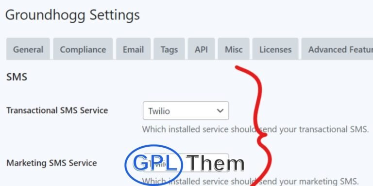 Groundhogg – Twilio SMS Integration for WordPress Groundhogg Twilio Integration allows you to connect your Twilio account and send SMS messages directly through Twilio instead of using the default Groundhogg service. With just a few simple settings in your WordPress dashboard, you can start sending personalized text messages to your contacts instantly.