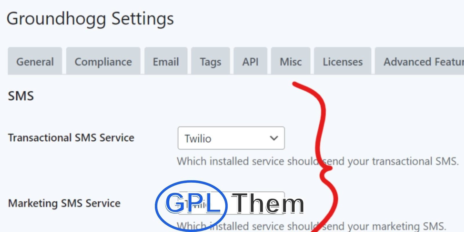 Groundhogg – Twilio Integration Groundhogg – Twilio SMS Integration for WordPress Groundhogg Twilio Integration allows you to connect your Twilio account and send SMS messages directly through Twilio instead of using the default Groundhogg service. With just a few simple settings in your WordPress dashboard, you can start sending personalized text messages to your contacts instantly.