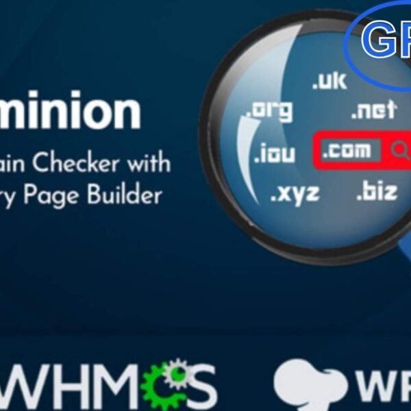 Dominion – WordPress Domain Checker Plugin with WPBakery Integration Dominion is a powerful and easy-to-use WordPress plugin that lets users instantly check domain name availability right from your website. Seamlessly integrated with WPBakery Page Builder, this plugin allows you to add domain search functionality to any page with drag-and-drop simplicity.
