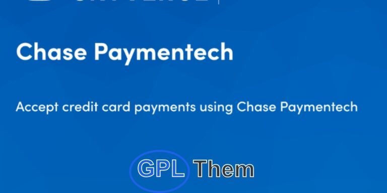 WooCommerce Chase Paymentech Extension – Secure Payment Gateway for WordPress The Chase Paymentech Extension for WooCommerce is a robust and secure payment gateway integration that allows you to accept credit card payments directly through your WooCommerce store. With fast setup and powerful features, it’s designed to enhance the checkout experience for both merchants and customers.
