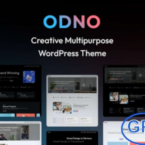 Odno – Creative Multipurpose WordPress Theme Odno is a modern and flexible multipurpose WordPress theme designed for creative agencies, startups, businesses, portfolios, personal websites, and corporate brands.