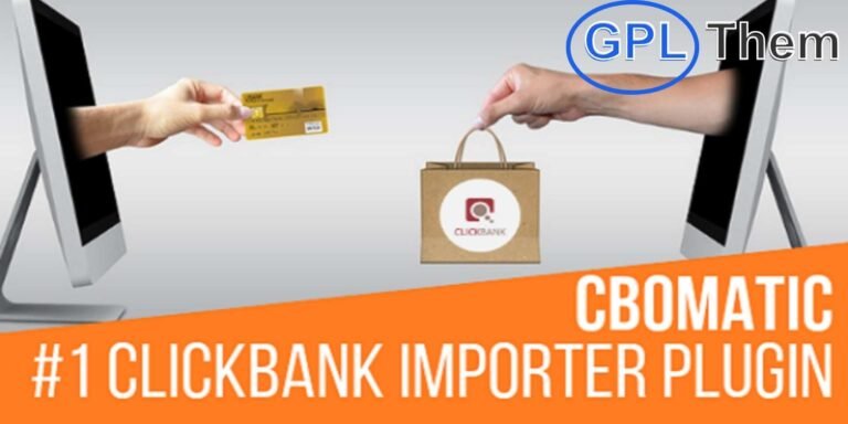 CBomatic – ClickBank Affiliate Autoblogging Plugin for WordPress CBomatic is a powerful WordPress autoblogging plugin designed to monetize your website with ClickBank affiliate products automatically. This plugin fetches and publishes content embedded with your ClickBank referral links based on targeted keyword rules you define.