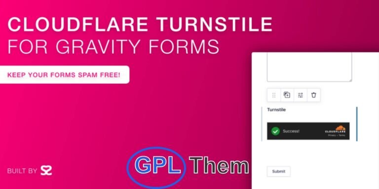 Gravity Forms Cloudflare Turnstile Add-On – Privacy-Focused reCAPTCHA Alternative The Cloudflare Turnstile Add-On for Gravity Forms provides a powerful, privacy-first solution to protect your WordPress forms from spam—without relying on Google reCAPTCHA. Designed for ease of use and a seamless user experience, Turnstile is powered by Cloudflare’s advanced Managed Challenge technology.