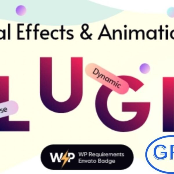 Visual Effects & Animation Addon for Elementor + RTL v1.0.5