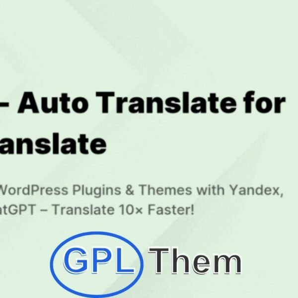 Automatic Translate Addon For Loco Translate v2.3.1