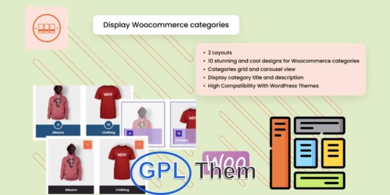 Product Categories Designs for WooCommerce Pro Elevate Your WooCommerce Store with Stunning Category Layouts Product Categories Designs for WooCommerce Pro empowers you to showcase your product categories with beautifully designed grids and carousels.