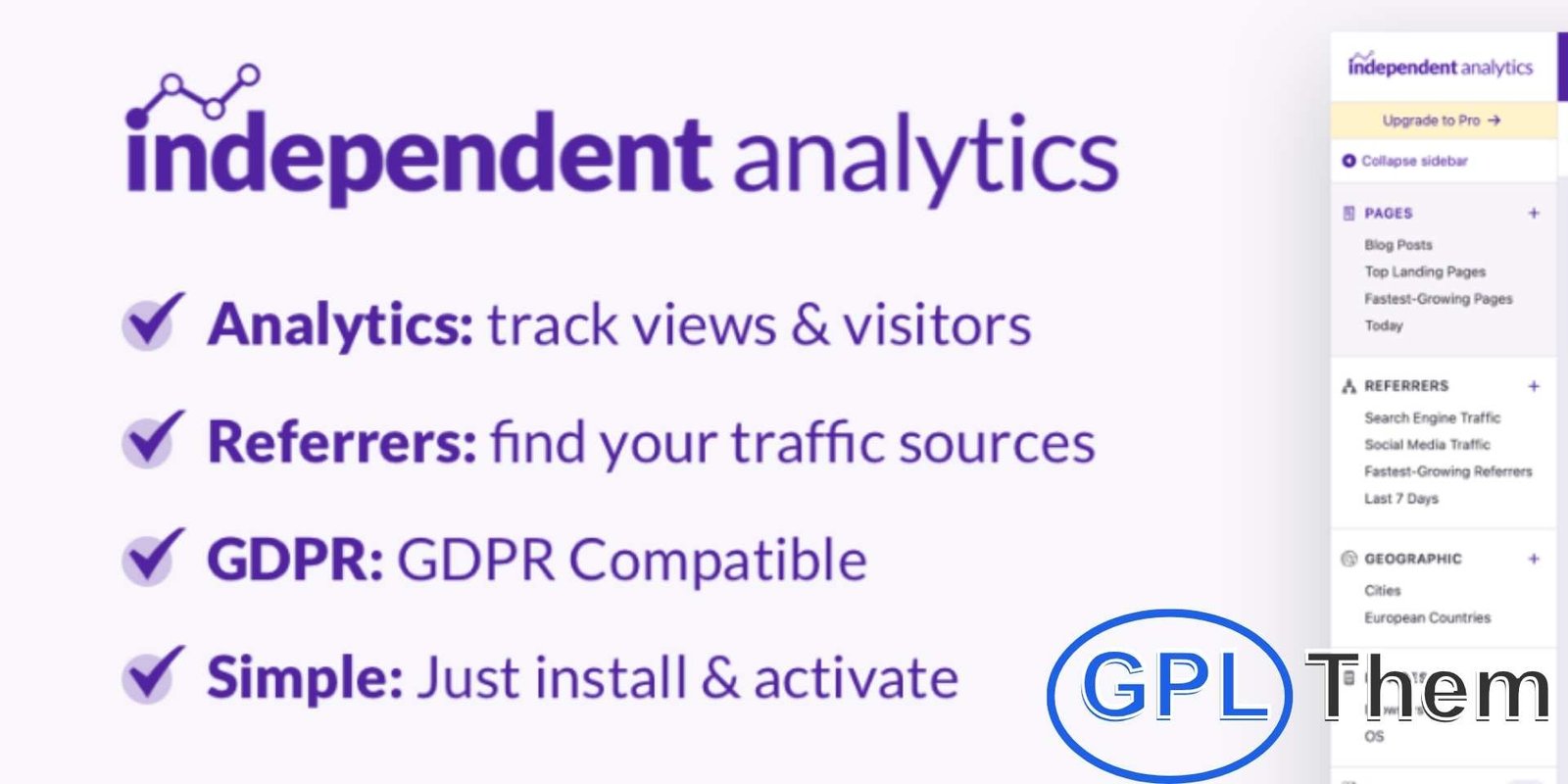 Burst Statistics Pro -Privacy-Friendly Analytics For WordPress Burst Statistics Pro – Privacy-Focused Analytics for WordPress Track your website’s performance without compromising user privacy. Burst Statistics Pro is a lightweight, privacy-friendly analytics plugin built natively for WordPress—no third-party data sharing, no cookies, and fully GDPR-compliant. With locally hosted stats and full WordPress compatibility, you get actionable insights to optimize your site—securely and effortlessly.