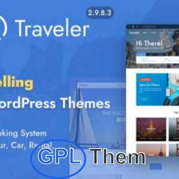 Traveler v3.1.9.1 – Travel Booking WordPress Theme