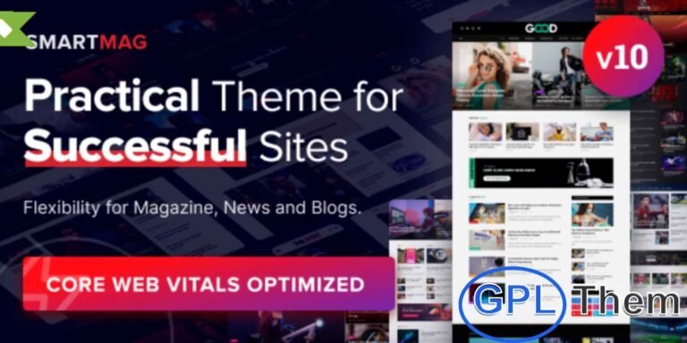 SmartMag – Responsive WordPress Magazine & News Theme SmartMag is a powerful and feature-rich WordPress theme built for magazines, news portals, blogs, and review websites. Trusted by over 25,000 websites since 2014, SmartMag has been continuously refined and is now better than ever with the release of Version 5—bringing unmatched performance, flexibility, and user experience.