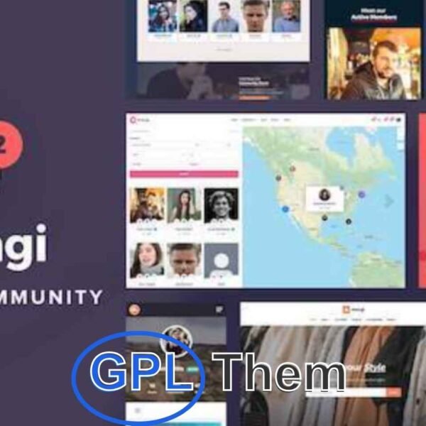 Gwangi v2.4.2 – PRO Multi-Purpose Membership, Social Network & BuddyPress Community Theme