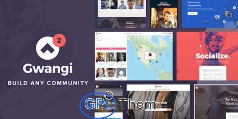 Gwangi – Premium Multi-Purpose Membership & BuddyPress Community WordPress Theme Gwangi is a powerful and flexible WordPress theme designed for building professional membership sites, social networks, online communities, and dating platforms using BuddyPress. Fully optimized for speed, SEO, and scalability, Gwangi is perfect for organizations, niche communities, and social startups.