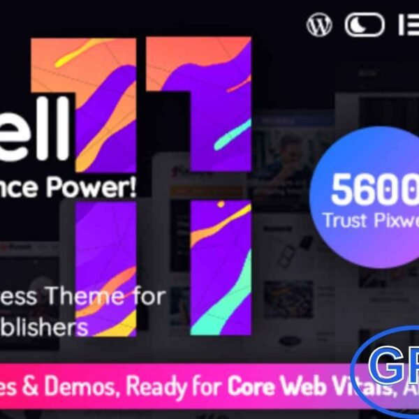 Pixwell – Modern Magazine & Blogging WordPress Theme Pixwell is a versatile and feature-rich WordPress magazine theme designed for modern content creators. With its pixel-perfect design, mobile-friendly layout, and robust performance, Pixwell is ideal for building professional blogs, online magazines, and editorial websites across any niche.