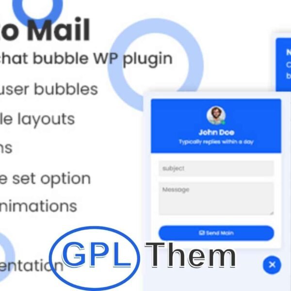Click to Mail – Stylish Mailto Chat Bubble Plugin for WordPress Click to Mail is a user-friendly WordPress plugin that makes it incredibly easy for visitors to email you directly with just three clicks—boosting inquiries and turning casual visitors into potential customers.