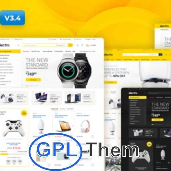 Electro – Electronics Store WooCommerce WordPress Theme Electro is a robust and flexible Electronics Store WooCommerce Theme designed specifically for online technology and gadget retailers. Built by the creators of the popular MediaCenter theme, Electro empowers you to build high-performance eCommerce websites with full WooCommerce functionality and advanced customization options.