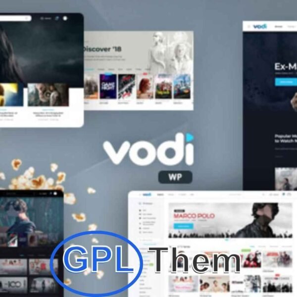 Vodi – Video WordPress Theme for Movies, TV Shows & Streaming Platforms Vodi is a powerful and feature-rich WordPress theme crafted specifically for video-centric websites such as movie and TV show databases, video streaming platforms, entertainment blogs, and video review sites. Whether you're aiming to build a platform similar to YouTube, Netflix, or Amazon Prime Video, Vodi provides the tools and design flexibility you need.