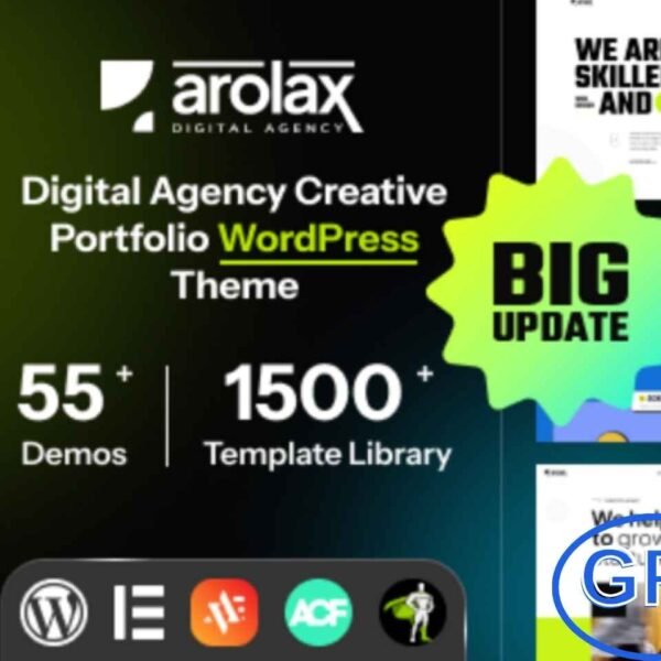 Arolax v2.1.2 – Creative Digital Agency Theme