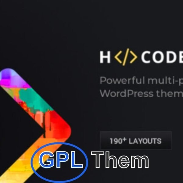 H-Code – Responsive Multipurpose WordPress Theme H-Code is a versatile and feature-rich WordPress theme designed for businesses, creative professionals, startups, and eCommerce stores. Built with performance and design in mind, H-Code delivers a sleek, modern user experience across all devices with its fully responsive layout.
