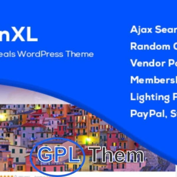 CouponXL – WordPress Theme for Deals, Discounts & Coupons CouponXL is a powerful and feature-rich WordPress theme designed specifically for creating coupon, discount, and deal websites. Whether you're building a daily deals platform, a coupon code website, or a promotional offer hub, CouponXL offers the ideal tools to help you launch and grow a revenue-generating site with ease.