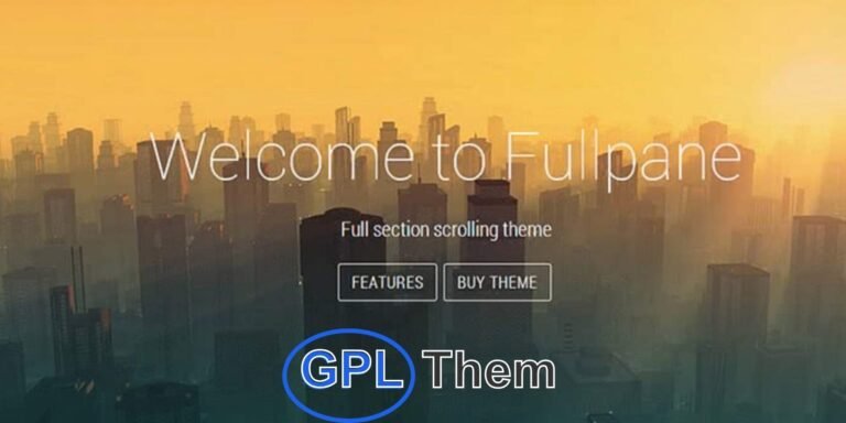 Fullpane – Creative Fullscreen WordPress Theme by Themify Fullpane is a stunning premium WordPress theme by Themify, inspired by iconic designs like the iPhone 5c and the Jobs movie website. Crafted with attention to detail, Fullpane is built using modern web standards including HTML5, CSS3, and JavaScript, ensuring a smooth, visually captivating user experience.