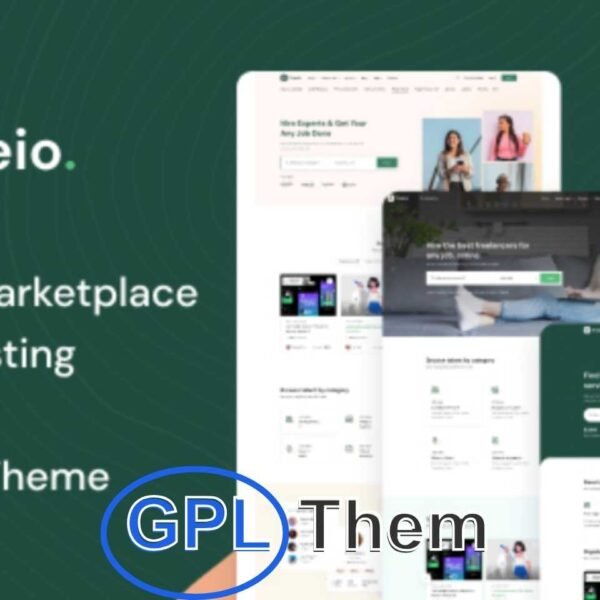 Freeio – Freelance Marketplace WordPress Theme Freeio is a powerful and modern Freelance Marketplace WordPress theme designed to help you launch a fully functional and responsive freelancing platform. Whether you're building a site like Upwork, Fiverr, or Freelancer.com, Freeio provides all the tools and features needed to connect employers with freelancers effectively.