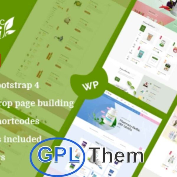 Arangi – Organic WooCommerce WordPress Theme Arangi is a modern and powerful Organic WooCommerce WordPress Theme crafted specifically for showcasing and selling organic products such as natural cosmetics, herbal medicine, organic food, eco-friendly supplements, and more. Designed with the latest UI/UX trends, Arangi offers an elegant and fresh design that boosts brand trust and customer engagement.