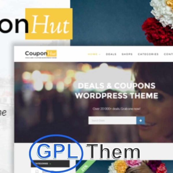 CouponHut 3.0.4 – Coupons & Deals WordPress Theme