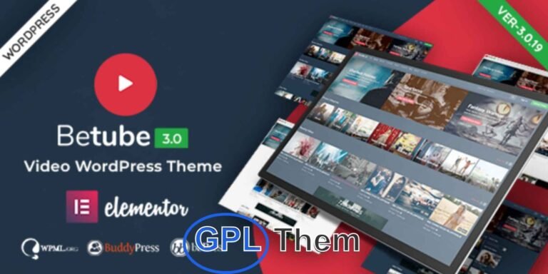 Betube – Responsive Video WordPress Theme Betube is a feature-rich and highly responsive Video WordPress theme designed specifically for video content creators, vloggers, and streaming platforms. Recognized as one of the most powerful video themes on ThemeForest, Betube provides everything you need to build a stunning and professional video website with ease.
