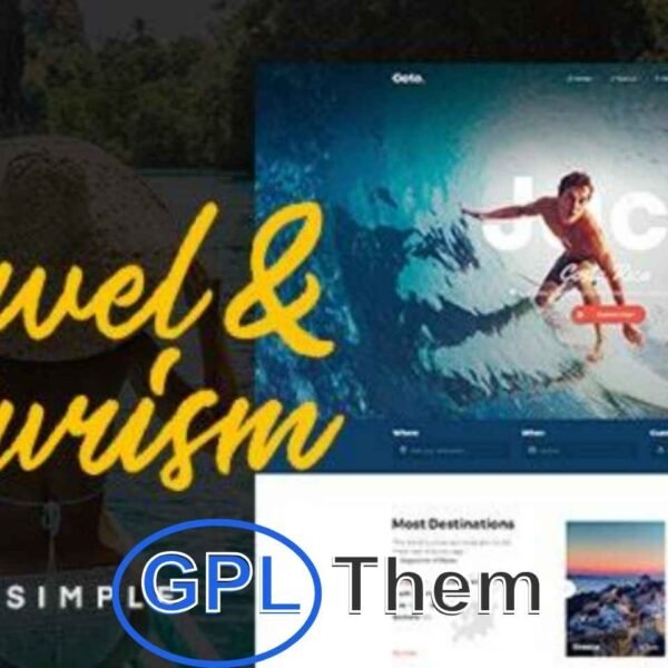Goto – Travel Agency & Tour Booking WordPress Theme Goto is a premium WordPress theme crafted specifically for travel agencies, tour operators, and booking websites. Packed with powerful features and flexible design options, Goto makes it easy to create stunning travel websites that attract and convert visitors.