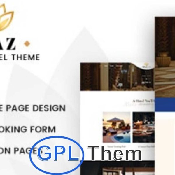 Hotel Diaz – Luxury Hotel Booking WordPress Theme Hotel Diaz is a premium WordPress theme designed specifically for luxury hotels, 5-star resorts, and high-end hospitality businesses. With its elegant design and sophisticated layout, Diaz delivers a stunning online presence that reflects the exclusivity and refinement of your hotel.
