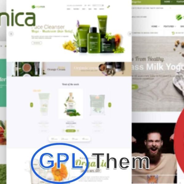 Organica – Organic Store & Eco-Friendly Products WordPress Theme Organica is a beautifully designed WordPress theme tailored for organic shops, health food stores, eco-friendly cosmetic brands, natural farms, and wellness product retailers. Fully responsive and optimized for performance, Organica offers a clean, modern layout that enhances user experience and drives conversions.