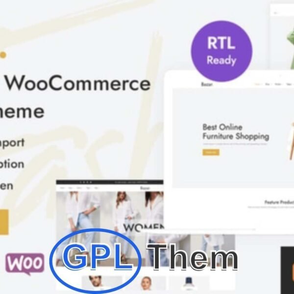 Bazar Shop – Multipurpose WooCommerce WordPress Theme Bazar Shop is a dynamic and creative eCommerce WordPress theme powered by WooCommerce, perfect for building versatile and feature-rich online stores. Designed to suit a wide range of industries, Bazar Shop offers unlimited layout possibilities, allowing you to create a fully customized shopping experience.