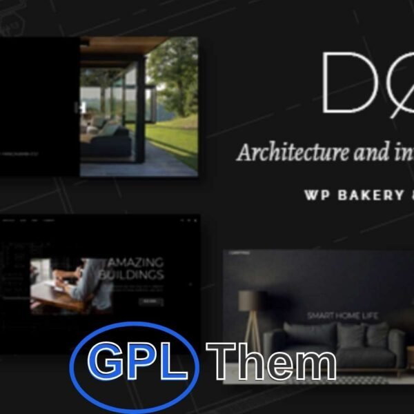 Dør – Modern Architecture & Interior Design WordPress Theme Dør is a cutting-edge WordPress theme crafted for architecture firms, interior designers, and design studios looking to create a visually stunning and professional online portfolio. Designed by Mikado, Dør offers a sleek and modern aesthetic, ideal for showcasing architectural projects and interior design work.