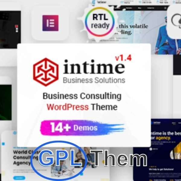 Intime – Business & Consulting WordPress Theme Intime is a sleek and modern WordPress theme designed specifically for business consultants, corporate firms, startups, and professional service providers. Packed with a wide selection of pre-built homepage layouts and versatile inner pages, Intime makes it easy to build a professional website that aligns perfectly with your brand.