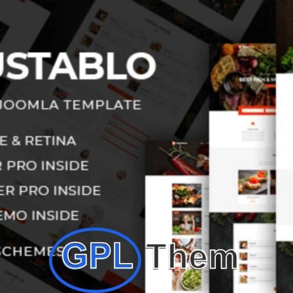Gustablo v1.20 – Restaurant & Cafe Responsive WP Theme