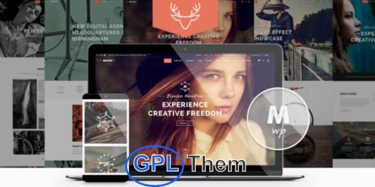 Moose – Creative Multi-Purpose WordPress Theme Moose is a bold and flexible multi-purpose WordPress theme designed for creatives, agencies, freelancers, and businesses looking to build visually striking websites with ease.