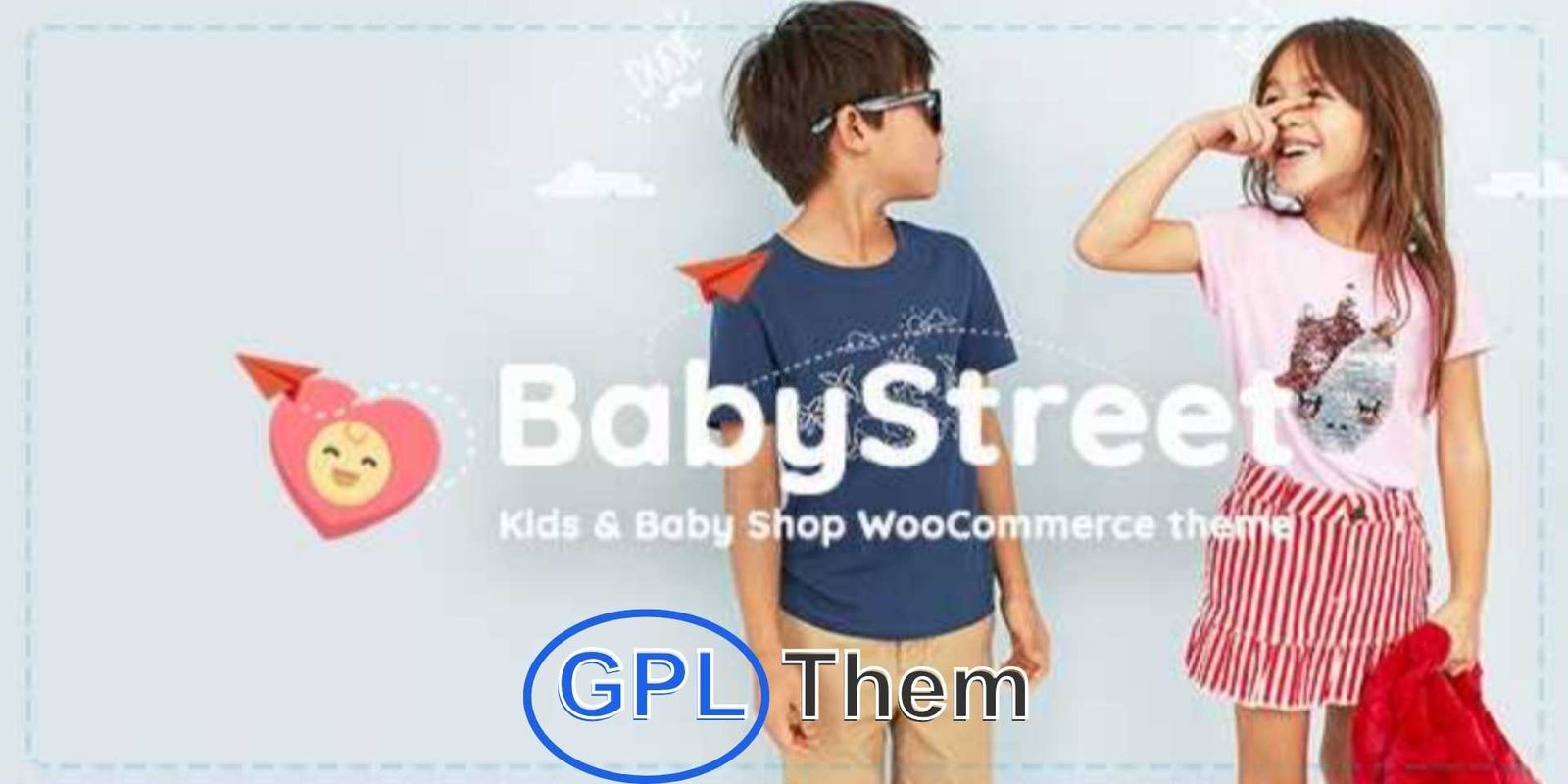 BabyStreet – WooCommerce Theme for Kids Stores and Baby Shops Clothes and Toys BabyStreet – WooCommerce WordPress Theme for Baby & Kids Stores BabyStreet is a premium WooCommerce WordPress theme specially designed for baby shops, kids clothing stores, toy stores, kindergartens, and any child-related eCommerce or blog website.