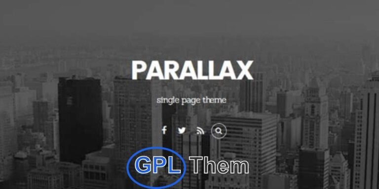 Parallax – Premium Single Page WordPress Theme by Themify Parallax by Themify blends two modern design trends—parallax scrolling and single-page layout—into one powerful and visually captivating WordPress theme. Perfect for creative portfolios, agencies, freelancers, and businesses, this theme helps you build a sleek, professional website that grabs attention and keeps visitors engaged.