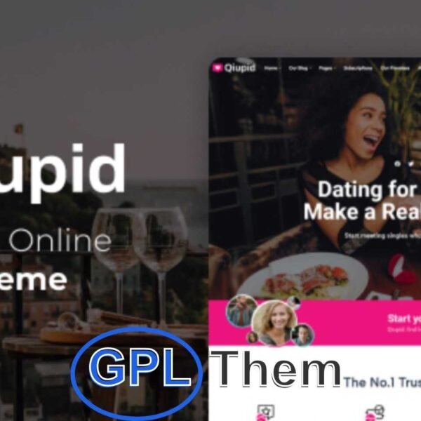 Qiupid – Modern WordPress Dating Theme for Online Communities & Matchmaking Qiupid is a beautifully designed WordPress theme crafted specifically for dating websites, matchmaking platforms, and online communities. Whether you're launching a full-featured dating app, building a niche matchmaking portal, or simply creating a personal dating site, Qiupid offers everything you need.