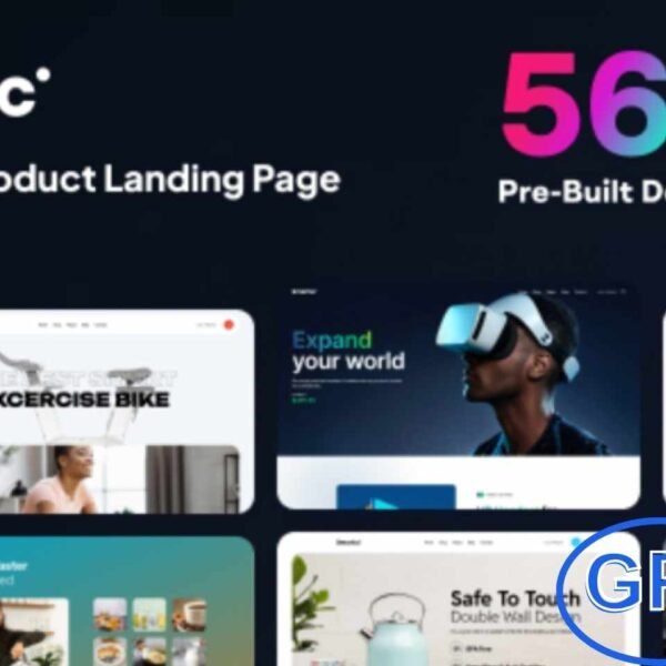 Smartic – Product Landing Page WooCommerce WordPress Theme (SEO Optimized) Smartic is a stylish and conversion-focused WooCommerce WordPress theme designed specifically for product landing pages. Ideal for promoting and selling single or multiple products, Smartic is fully integrated with the powerful WooCommerce plugin, making it easy to create a seamless online shopping experience.