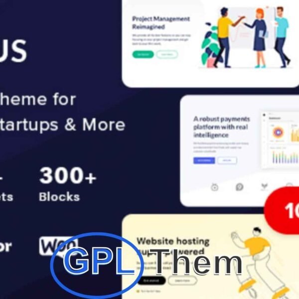 Stratus – App, SaaS & Tech Startup WordPress Theme (SEO Optimized) Stratus is a high-performance premium WordPress theme tailored for SaaS platforms, mobile apps, software startups, and tech product companies. Designed with conversion and lead generation in mind, Stratus offers a modern, responsive layout that highlights your services, products, and innovations effectively.