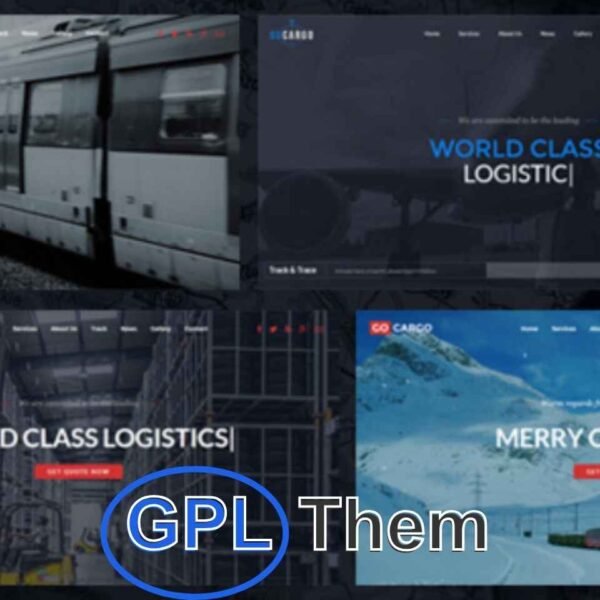 GoCargo – Freight, Logistics & Transportation WordPress Theme (SEO Optimized) GoCargo is a modern and professional WordPress theme built specifically for freight services, logistics companies, cargo transport, and shipping businesses. Designed with functionality and performance in mind, GoCargo offers everything you need to launch a powerful, mobile-friendly logistics website that drives trust and conversions.