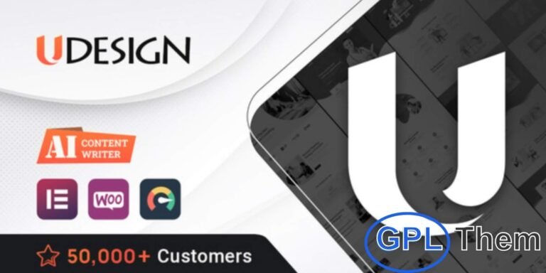 uDesign – Responsive & SEO-Optimized WordPress Theme uDesign is a powerful, responsive WordPress theme built for both beginners and experienced developers. Whether you're launching a business site, portfolio, blog, or online store, uDesign offers the flexibility and performance needed to get your project online quickly and efficiently.