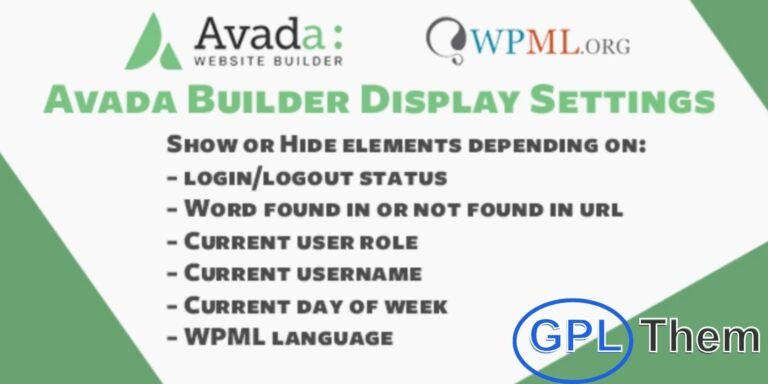 Avada Fusion Builder Addon – Enhance Your Avada Theme with Extra Functionality The Avada Fusion Builder Addon extends the capabilities of the popular Avada WordPress theme, giving you access to additional tools, elements, and customization options within the Fusion Builder page editor.