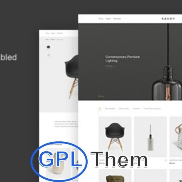 Savoy – Minimalist AJAX WooCommerce Theme 2.6.0