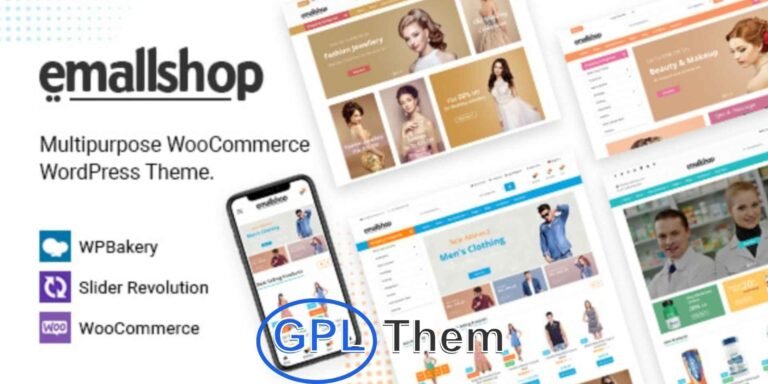 EmallShop – Responsive Multipurpose WooCommerce WordPress Theme EmallShop is a fully responsive and multipurpose WooCommerce WordPress theme, built on the Bootstrap framework and powered by the Visual Composer (WPBakery Page Builder). Designed for flexibility and performance, EmallShop makes it easy to launch a professional online store tailored to your niche.