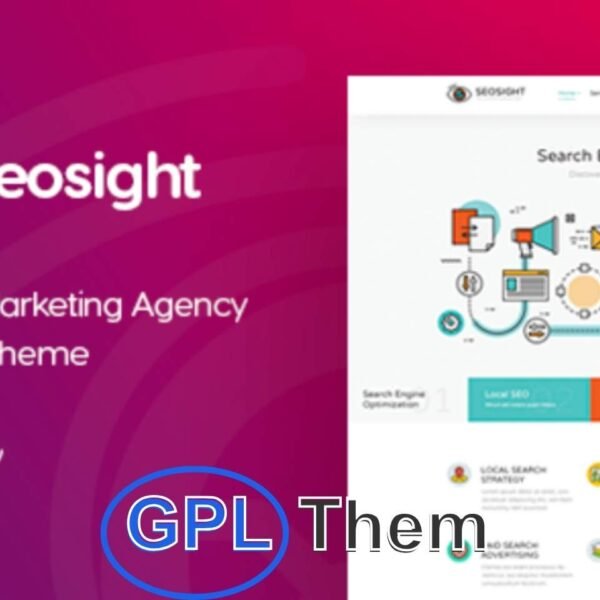 Seosight – SEO & Digital Marketing Agency WordPress Theme Seosight is a cutting-edge WordPress theme designed specifically for SEO agencies, digital marketing firms, and creative professionals. Featuring a unique Flat Filled Outline design style, this theme delivers a visually engaging and modern user experience.