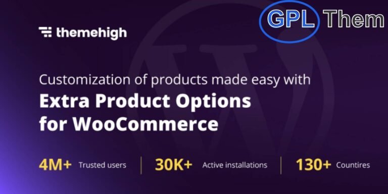 Extra Product Options & Add-Ons for WooCommerce – Customize Products & Checkout Fields with Ease Extra Product Options & Add-Ons for WooCommerce gives you powerful tools to add custom fields and options to your product and checkout pages—enhancing the shopping experience and increasing your average order value.